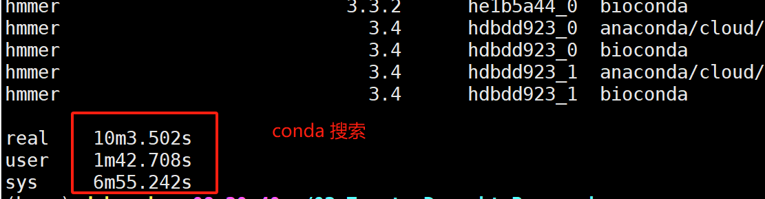 conda搜索